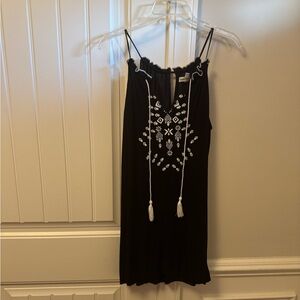 Black sun dress